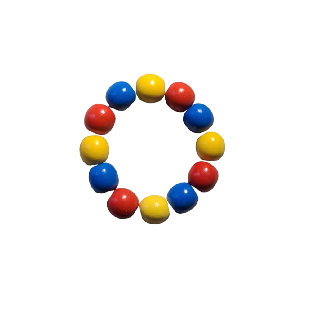 Wooden three-color bracelet ✌🏼
